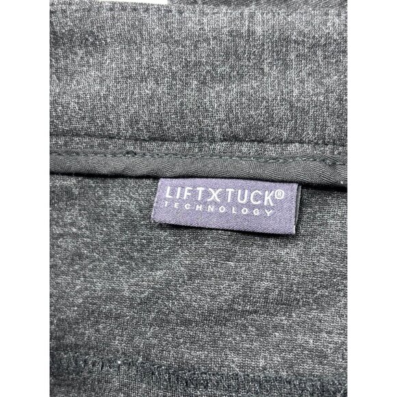 NYDJ Womens Charcoal Lift Tuck Technology Stretch Knit Pants Size 8 - Picture 4 of 12